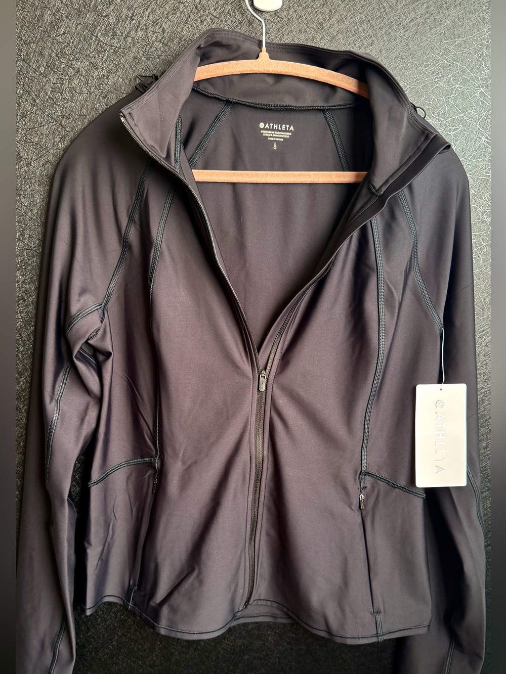 Athleta Interval Jacket - Black